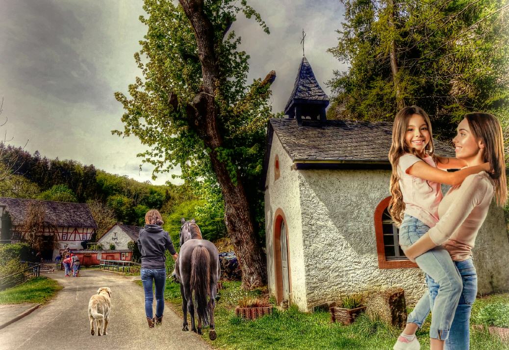 Wie gemalt - Dorfidylle im Ahrgebirge!