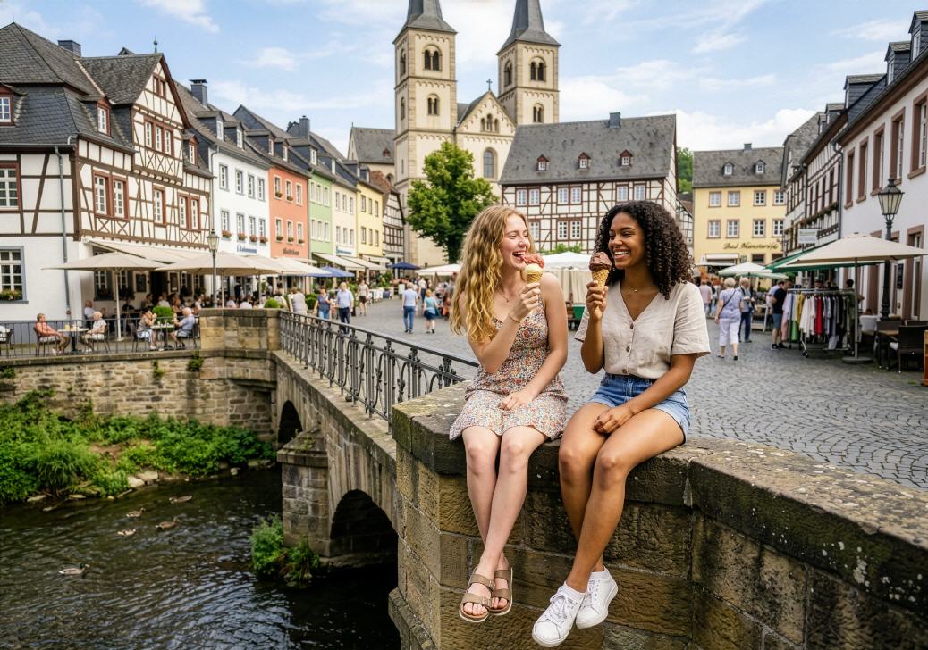 Ja, ich mag am liebsten Schokoladen-Eis!