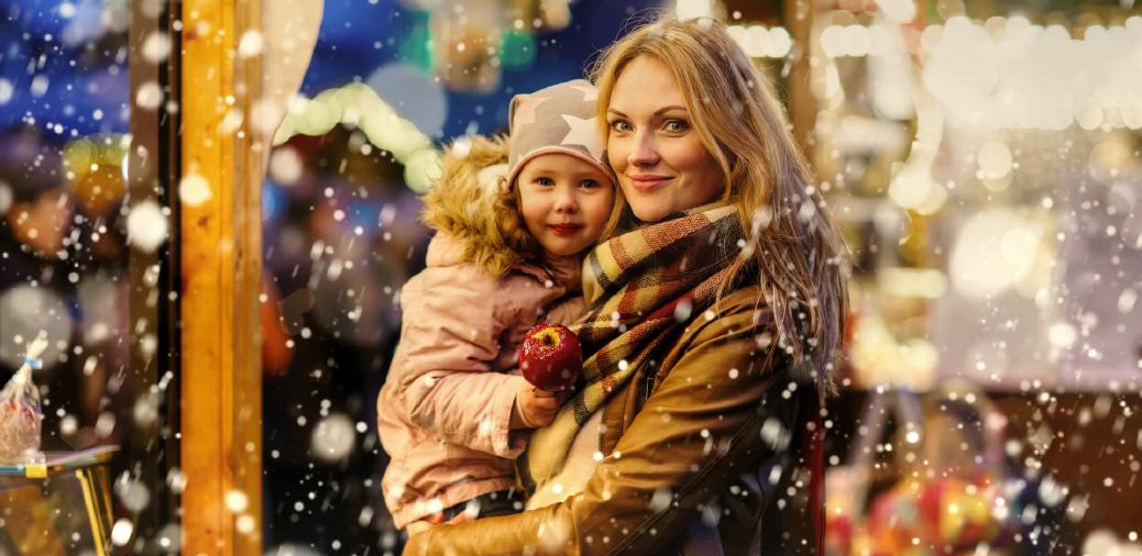 Auf dem Weihnachtsmarkt!