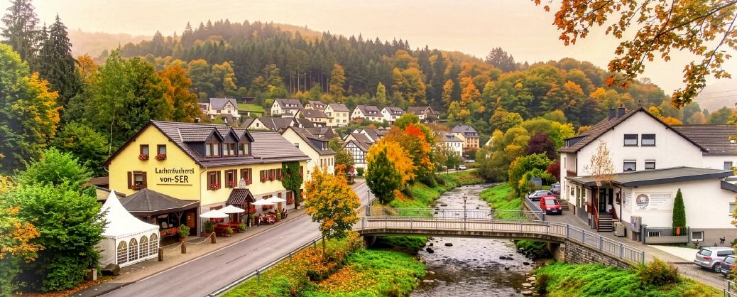 M&uuml;sch an der Oberahr! KI-Bild, hier stimmt