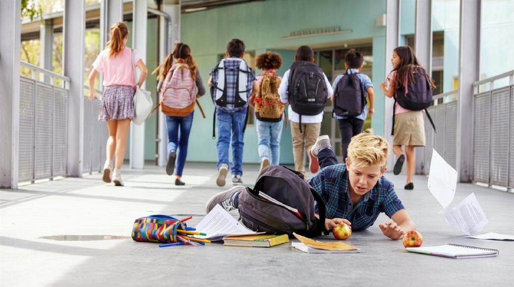 Schulschluss am letzten Schultag vor den