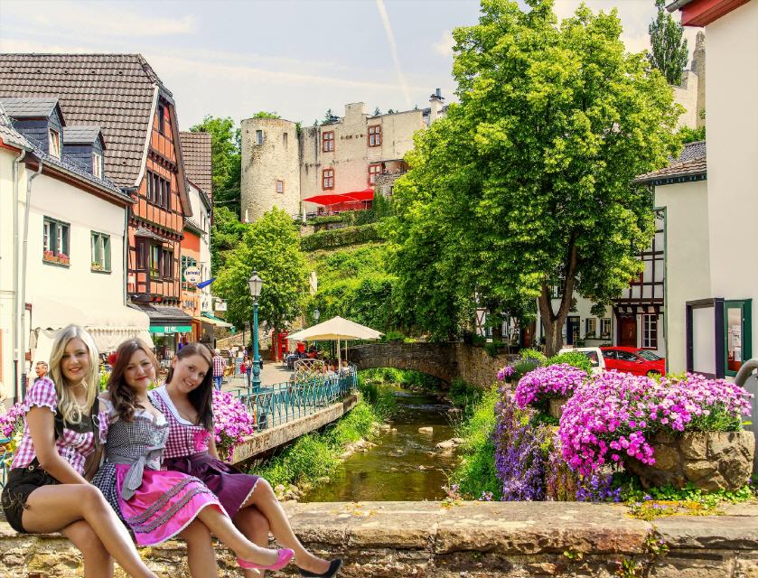 Bad-M&uuml;nstereifel Burgpanorama