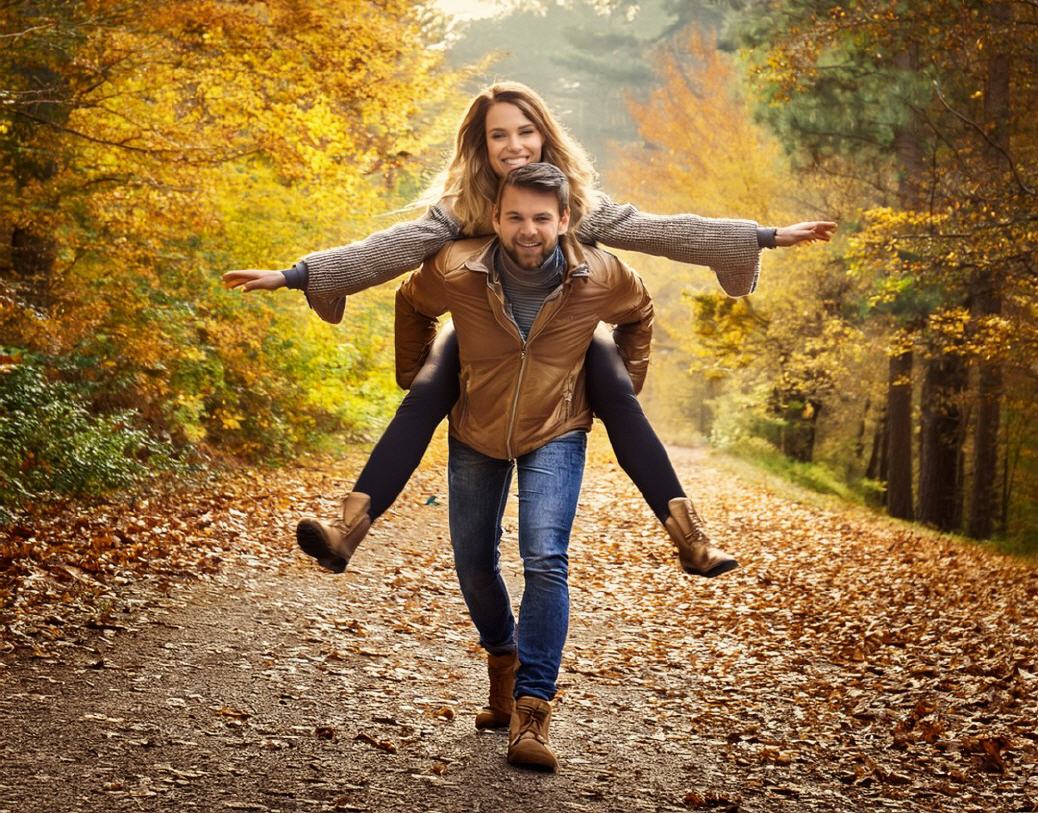 Herbstlicher Huckepack im Ahrgebirge.