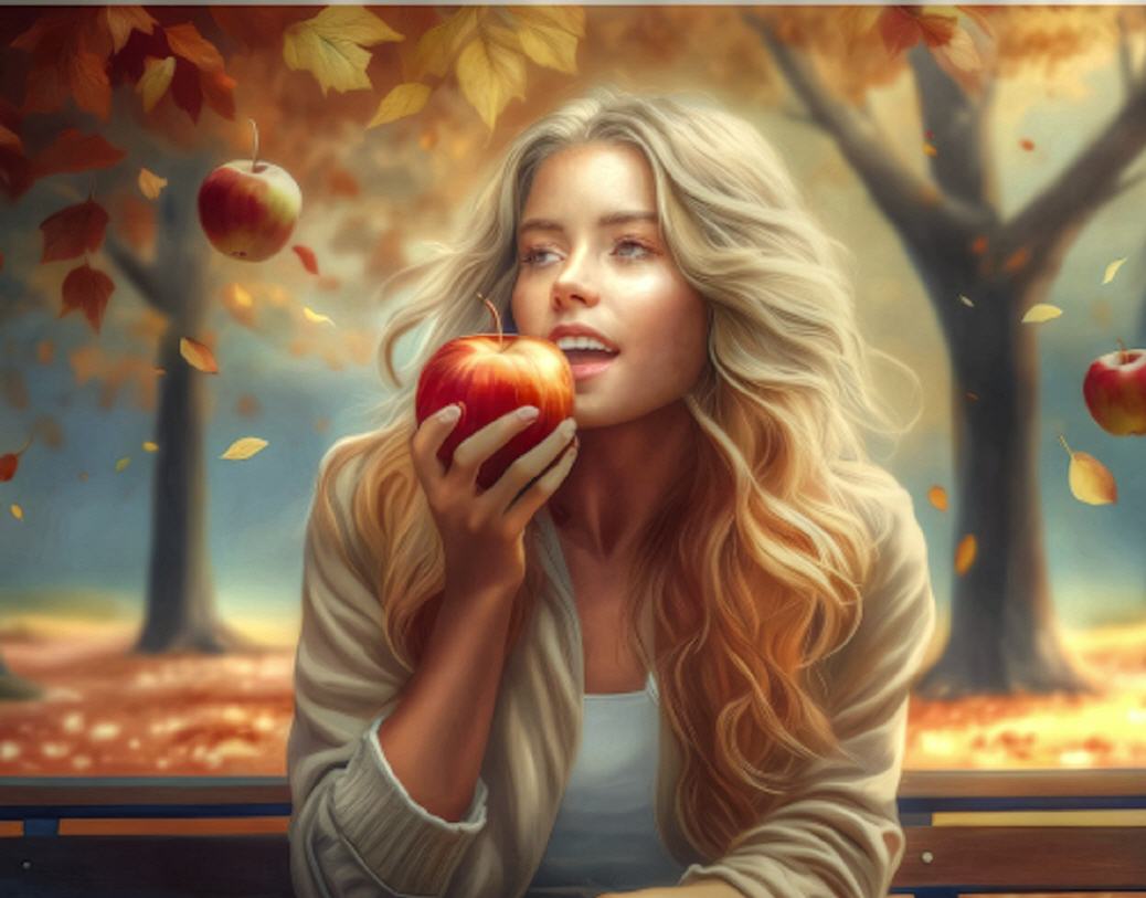 Schon früh ein Apfel täglich und keine Krankheit